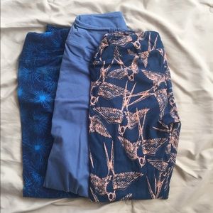 LuLaRoe leggings (lot of 3)